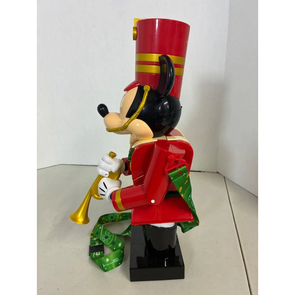 Disney Parks Mickey Mouse Nutcracker Toy Soldier‎ Christmas Popcorn Bucket